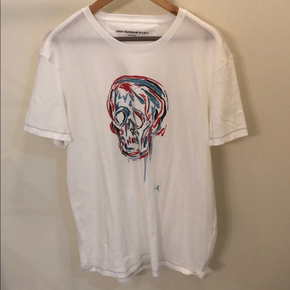 John Varatos skull t-shirt